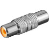 Goobay Rca Adapter, Female To Female, Metal Version (10 pcs) - (11614)
