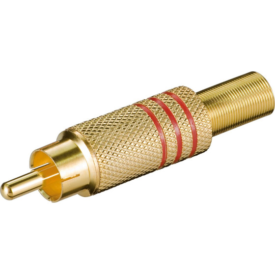 Goobay Rca Plug (10 pcs) - (11616)