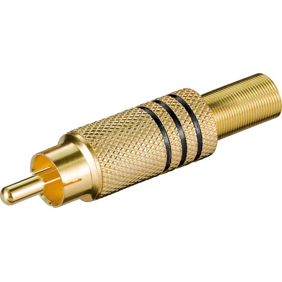 Goobay Rca Plug (10 pcs) - (11617)
