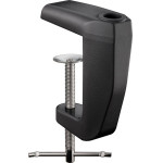Goobay Replacement Table Clamp For Magnifying Lamps With Articulated Arm, Black - (64987)