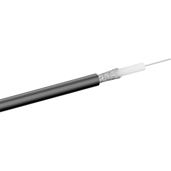 Goobay RG-58 Coaxial Cable, Double Shielded - (50093)