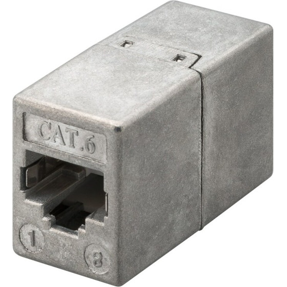 Goobay RJ45 Modular Coupler, Cat 6 - (93963)