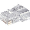 Goobay RJ45 Modular Plug For Round Cables, 8-Pin (10 pcs) - (58627)