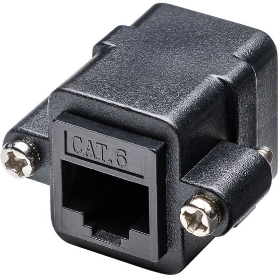 Goobay RJ45 Mounting Adapter With Mounting Flange - (81365)
