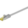 Goobay RJ45 Patch Cord Cat 6A S/Ftp (PiMF), 500 MHz, With Cat 7 Raw Cable, Grey - (91648)