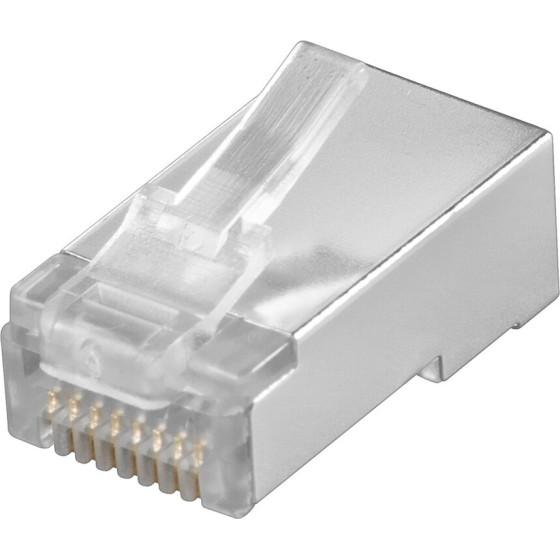 Goobay RJ45 Plug, Cat 5e Stp Shielded (10 pcs) - (15016)