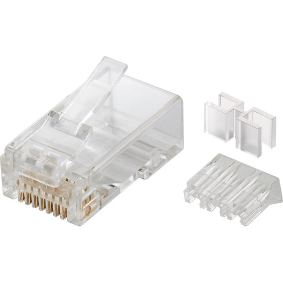 Goobay RJ45 Plug, Cat 6A Utp Unshielded (10 pcs) - (72501)