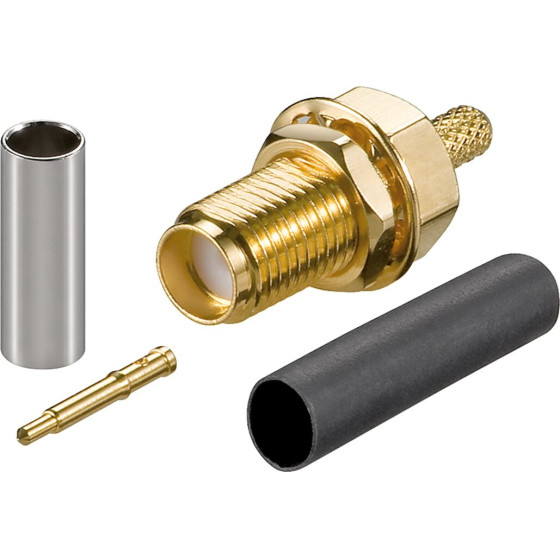 Goobay RP-Sma Crimp Jack - (51696)
