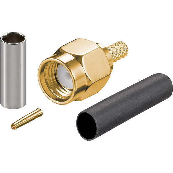 Goobay RP-Sma Crimp Plug - (51695)