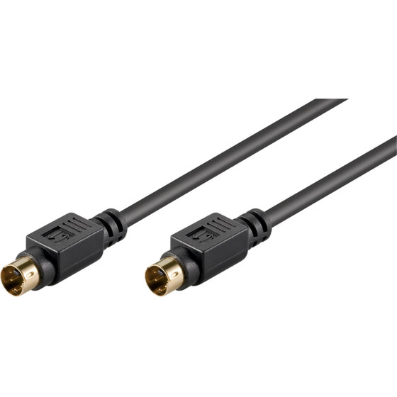 Goobay S-Video Connector Cable, Single Shielded - (50058)