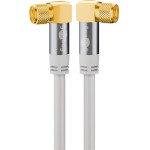 Goobay Sat Antenna Cable (135 dB), 4x Shielded - (70485)