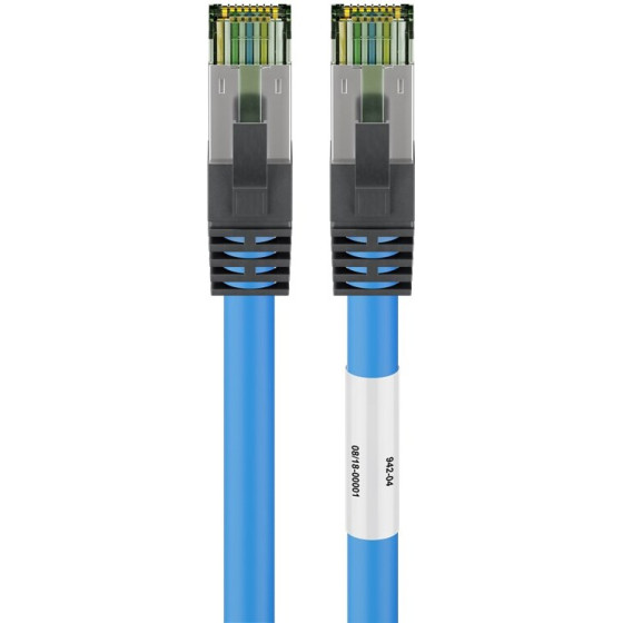 Goobay Cat 8.1 Patch Cord, S/Ftp (PiMF), Blue - (45658)