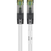 Goobay Cat 8.1 Patch Cord, S/Ftp (PiMF), White - (55123)