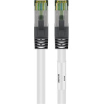 Goobay Cat 8.1 Patch Cord, S/Ftp (PiMF), White - (55126)