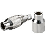 Goobay Coaxial Cable Connector With Screw Fixing (10 pcs) - (12418)