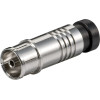 Goobay Coaxial Compression Coupling (10 pcs) - (67242)