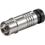 Goobay Coaxial Compression Coupling (10 pcs) - (67242)