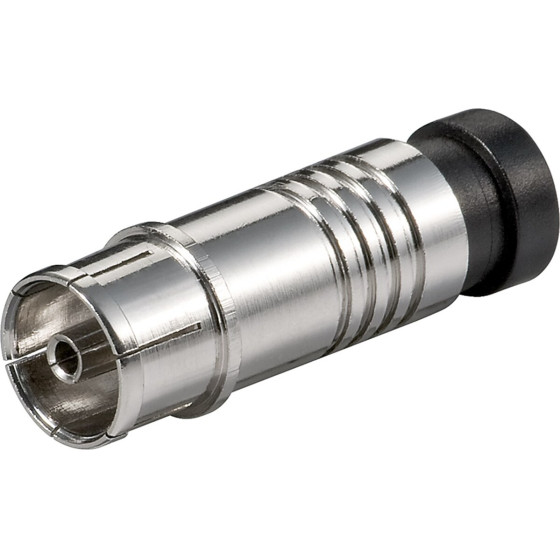 Goobay Coaxial Compression Coupling (10 pcs) - (67242)