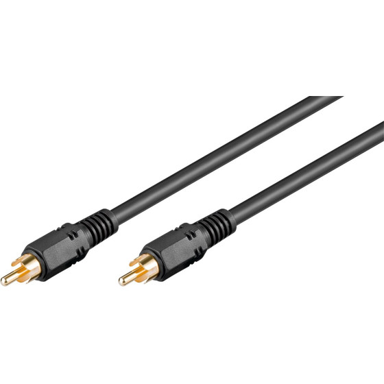 Goobay Coaxial Digital/Audio Connector Cable, Rca S/PDIF, Double Shielded - (50435)
