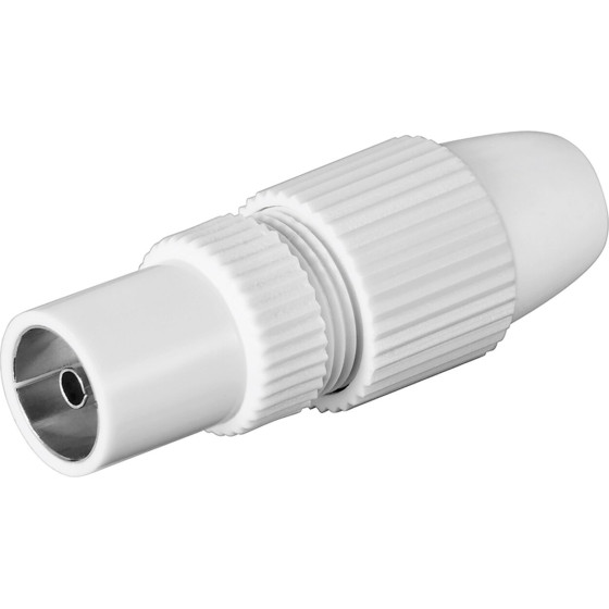 Goobay Coaxial Quick Coupling With Clamp Fastening (10 pcs) - (11941)