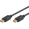Goobay DisplayPort(TM) Cable 1.4, Certified, 32,4 Gbit/s - (74778)