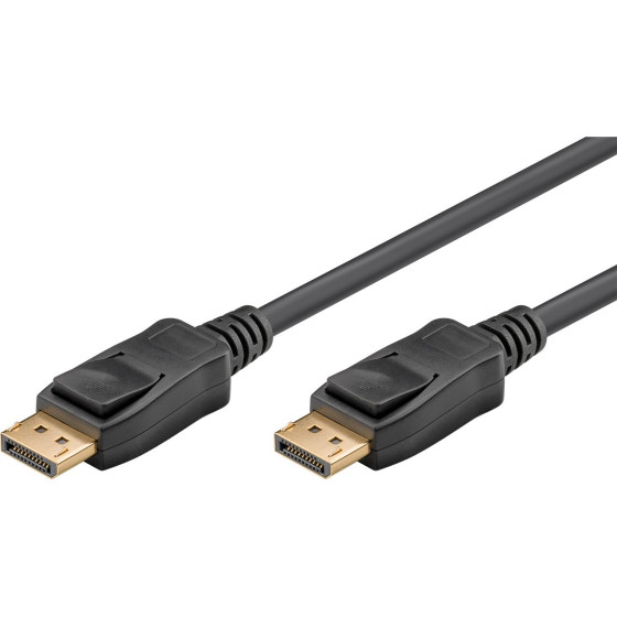Goobay DisplayPort(TM) Cable 2.0/2.1, 54 Gbit/s - (74757)