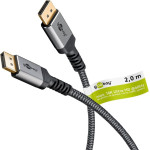 Goobay DisplayPort(TM) Cable 2.0/2.1, 54 Gbit/s - (75680)