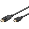 Goobay DisplayPort(TM) To HDMI(TM) Cable - (64839)