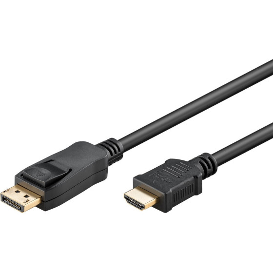Goobay DisplayPort(TM) To HDMI(TM) Cable - (64847)