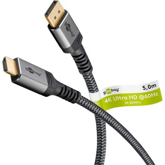 Goobay DisplayPort(TM) To HDMI(TM) Cable - (65271)