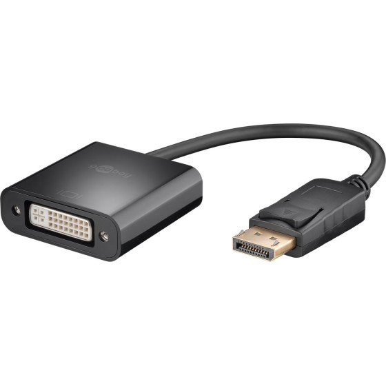 Goobay DisplayPort(TM)/DVI-D Adapter Cable 1.2, nickel-Plated - (69873)