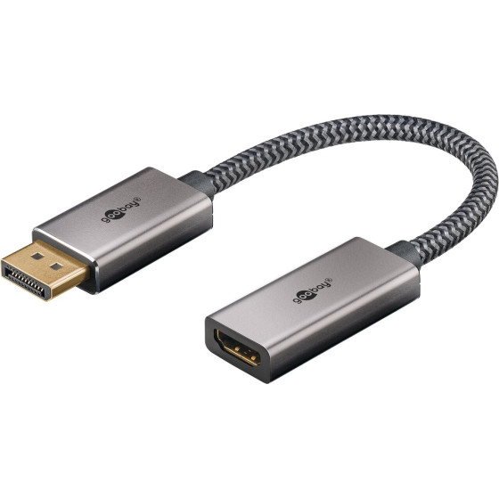 Goobay DisplayPort(TM)/HDMI(TM) Adapter Cable, 4K/60Hz - (75271)