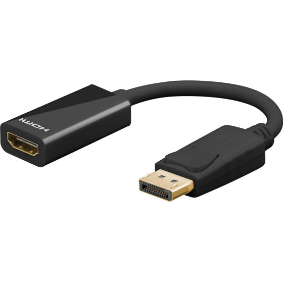 Goobay DisplayPort(TM)/HDMI(TM) Adapter Cable, 8K/60Hz - (75270)