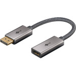Goobay DisplayPort(TM)/HDMI(TM) Adapter Cable, 8K/60Hz - (75272)