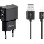 Goobay Dual Apple Lightning Charger Set (12 W) - (44995)