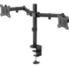 Goobay Dual Monitor Mount Flex, Black - (58529)