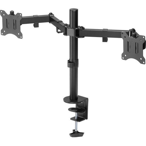 Goobay Dual Monitor Mount Flex, Black - (58529)