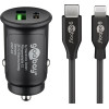 Goobay Dual Usb Car Fast Charging Set Lightning (27 W) - (72166)