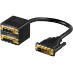 Goobay Dvi Adapter Cable, gold-Plated - (68740)