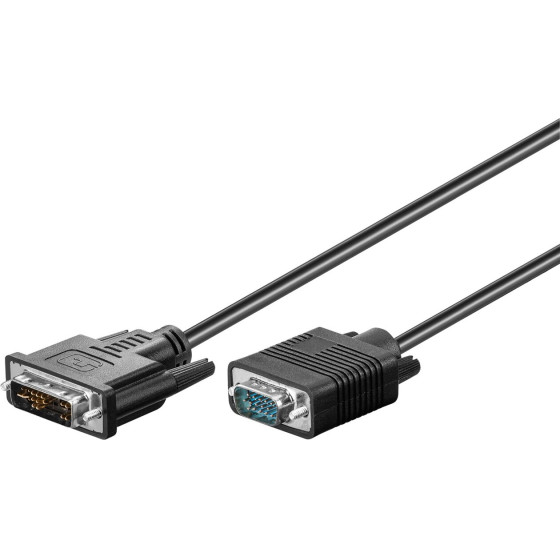 Goobay DVI-A/Vga Full Hd Cable, nickel-Plated - (50989)