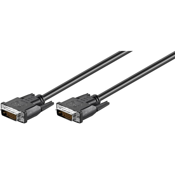 Goobay DVI-D Full Hd Cable Dual Link, Nickel - (93295)