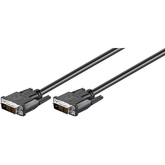 Goobay DVI-D Full Hd Cable Single Link, nickel-Plated - (50850)