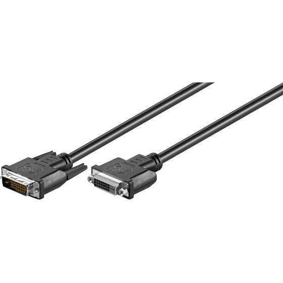 Goobay DVI-D Full Hd Extension Cable Dual Link, nickel-Plated - (50855)
