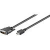 Goobay DVI-D/HDMI(TM) Cable, nickel-Plated - (50581)