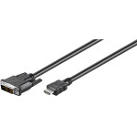 Goobay DVI-D/HDMI(TM) Cable, nickel-Plated - (50581)