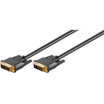 Goobay DVI-I Full Hd Cable Dual Link, gold-Plated - (69210)