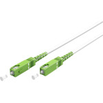 Goobay Fibre-optic Cable (FTTH), Singlemode (OS2) White,(Simplex) 25 m - (59605)