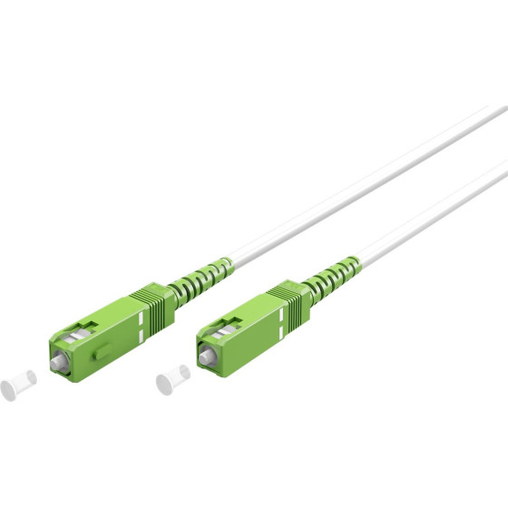 Goobay Fibre-Optic Cable (FTTH), Singlemode (OS2) White,(Simplex) - (59606)