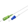 Goobay Fibre-optic Cable (FTTH), Singlemode (OS2) White,(Simplex) 30 m - (59616)