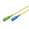 Goobay Fibre-Optic Cable (FTTH), Singlemode (OS2) Yellow,(Simplex) - (59664)